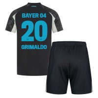 Bayer Leverkusen Alejandro Grimaldo #20 Replica Third Minikit 2024-25 Short Sleeve (+ pants)